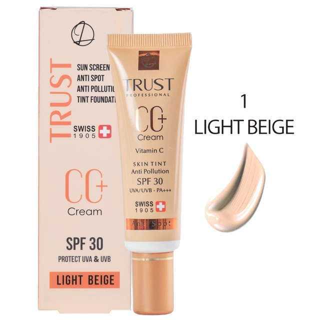 سی سی کرم پلاس ۱ تراست (بژ روشن)