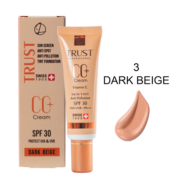 سی سی کرم پلاس ۳ تراست (بژ تیره)