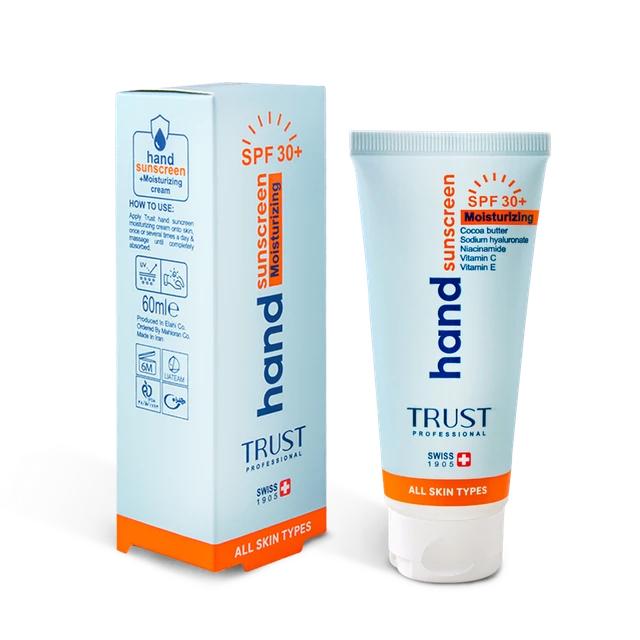 کرم دست ضدآفتاب SPF30 تراست برای محافظت در برابر آفتاب